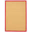Sisal Hand Woven Red Rug-621146845