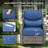 Meriline 2 - Person Outdoor Wicker Seating Group With Swivel & Glider Chairs And Tempered Glass Side Table-122524780-122524779