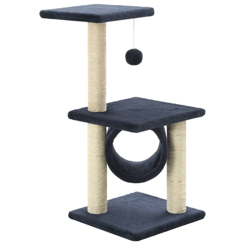 65cm Lochlan Cat Tree or Condo, Dark Blue