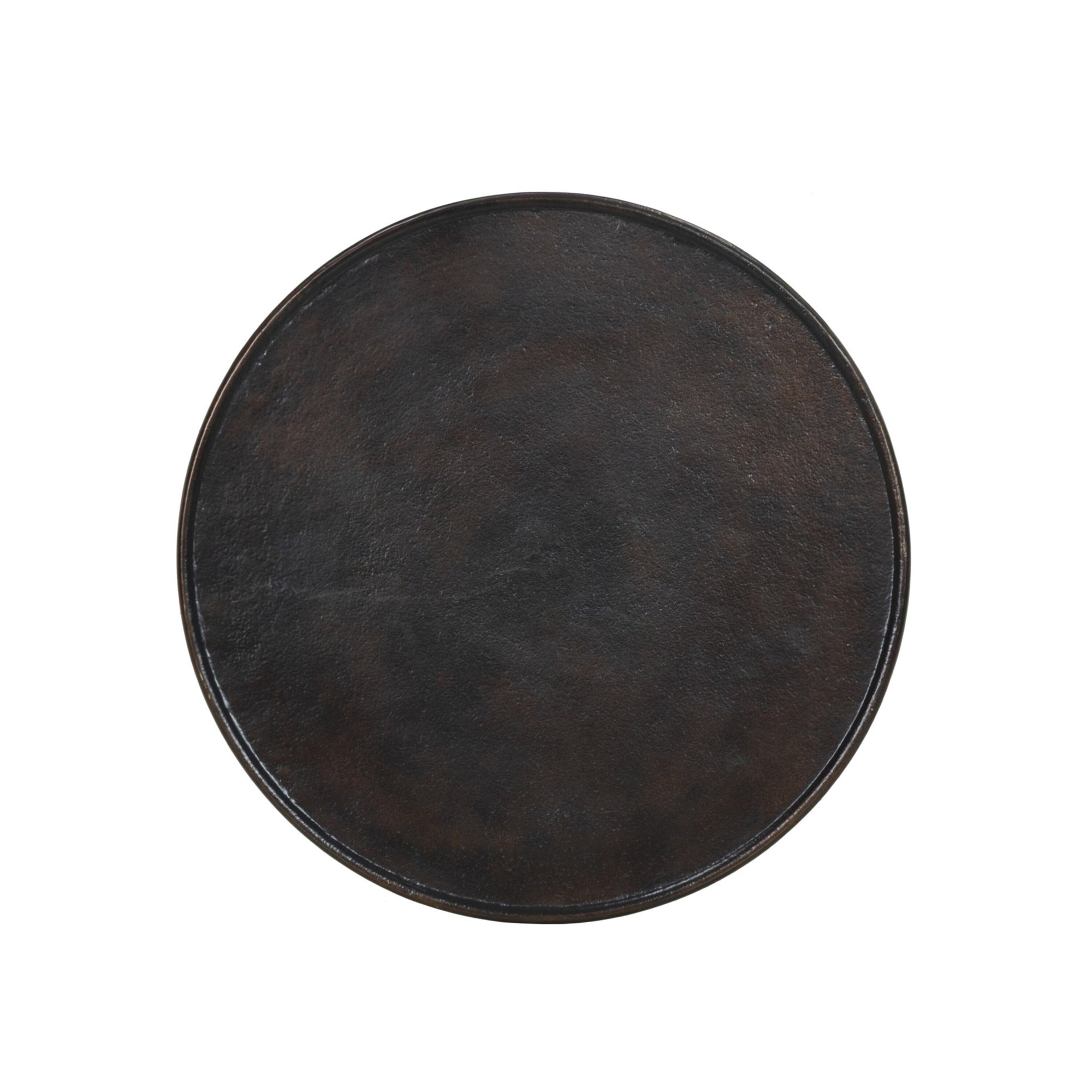 Aggie End Table, Antique Rust