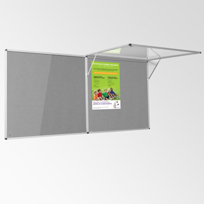 Corridor Wall Mounted Bulletin Board