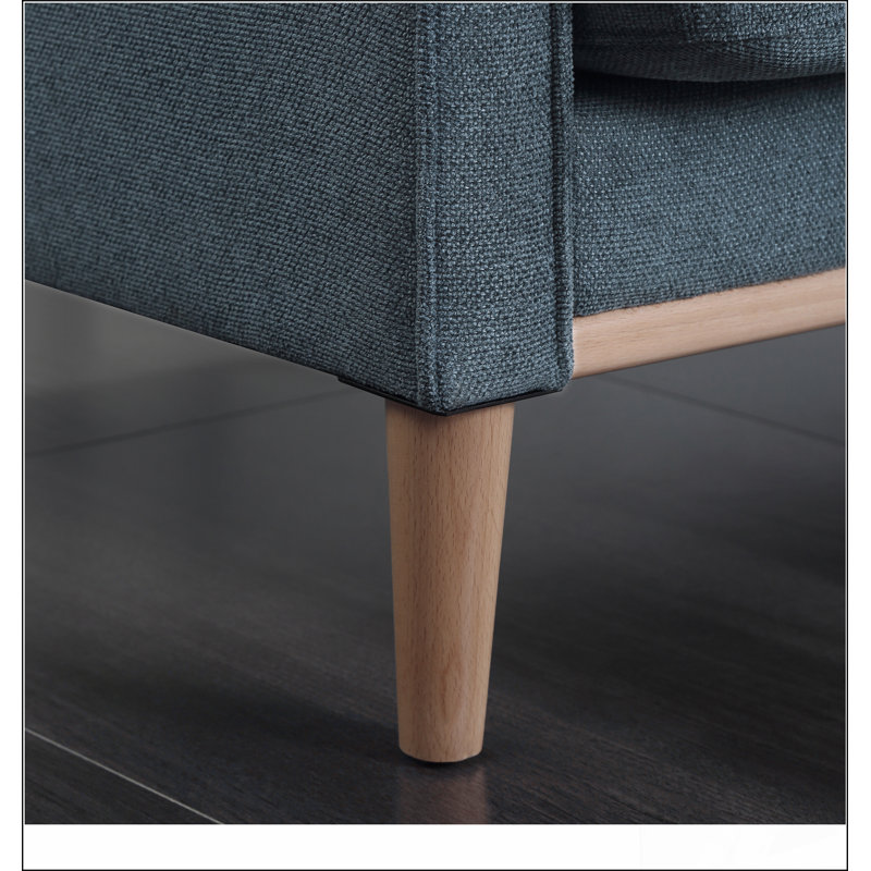 Canapé Living Space 3 places avec tissu imperméable, port de charge USB