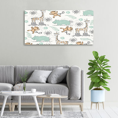 Animals - No Frame Print on Canvas