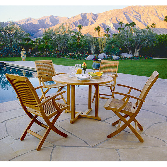 Monterey Outdoor Teak Dining Armchair