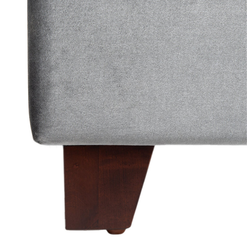 Arlana Upholstered Standard Bed, Queen, Gray