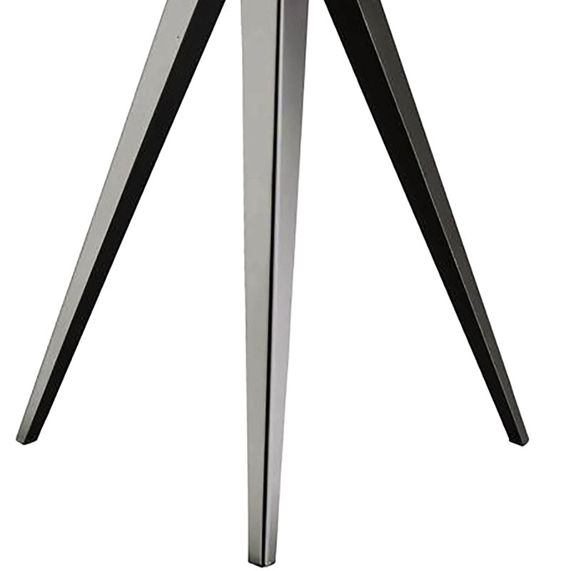 Grey And Black Tripod Floor Lamp