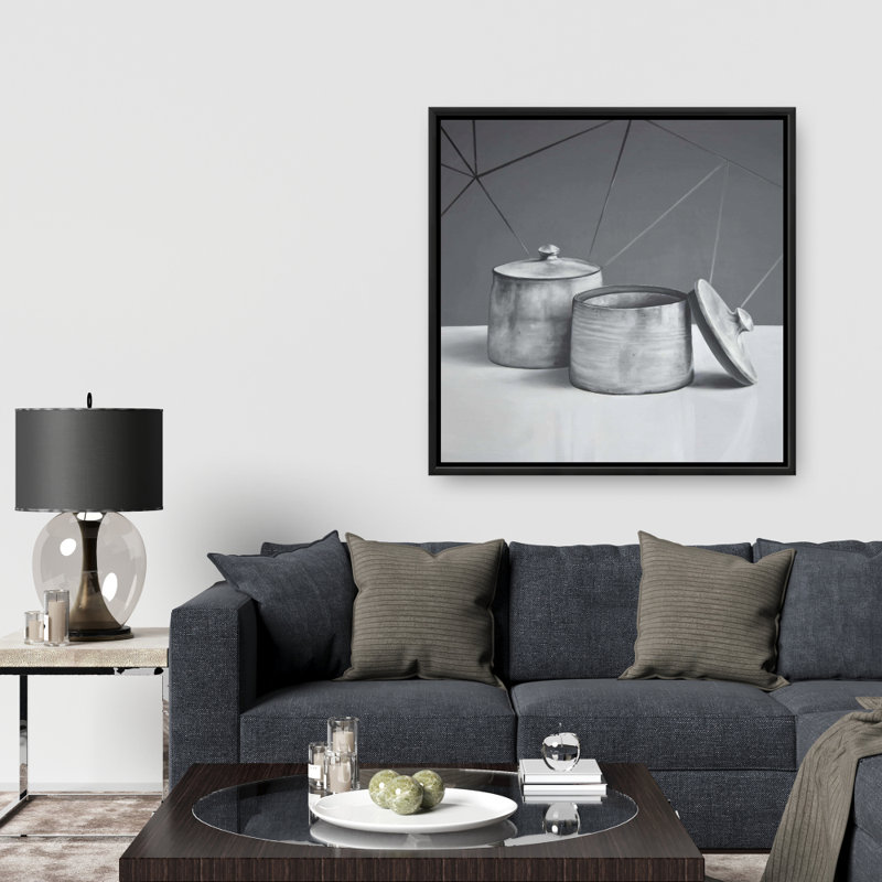 «Old Pot With Lid» sur toile