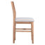 Ensemble de table de salle à manger 5 pièces à hauteur de comptoir Farmhouse avec 1 table rectangulaire et 4 chaises pour petits espaces, brun