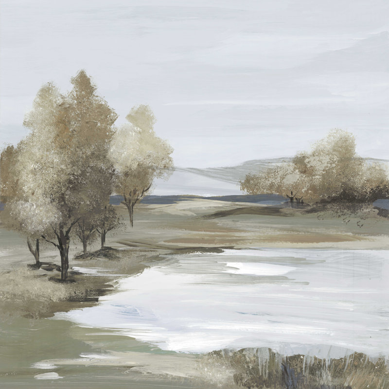 «Cannet Quiet Serenity» par - Impression sur toile tendue, H 36 po x l 36 po