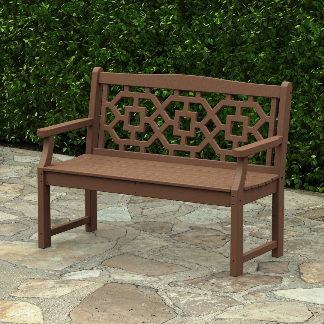 Martha Stewart by POLYWOOD Outdoor Bench POLYWOOD® 