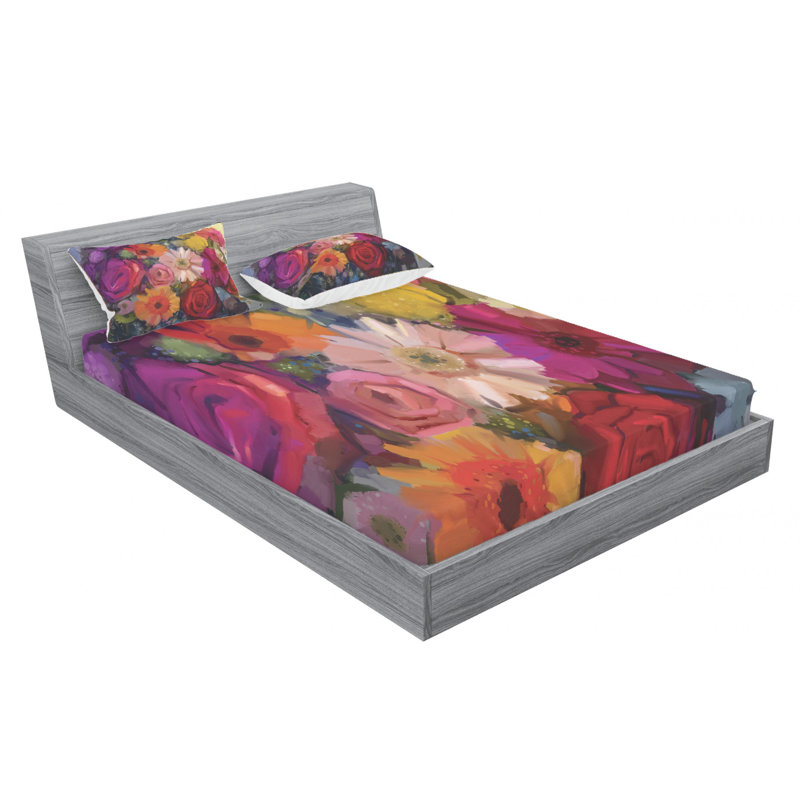 Microfiber Sheet Set, Full Sheet Set with Fitted Sheet