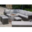 Ensemble de conversation modulaire 11 pièces avec coussins