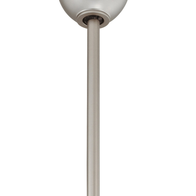 Atlas Downrod, Brushed Nickel, 72" H
