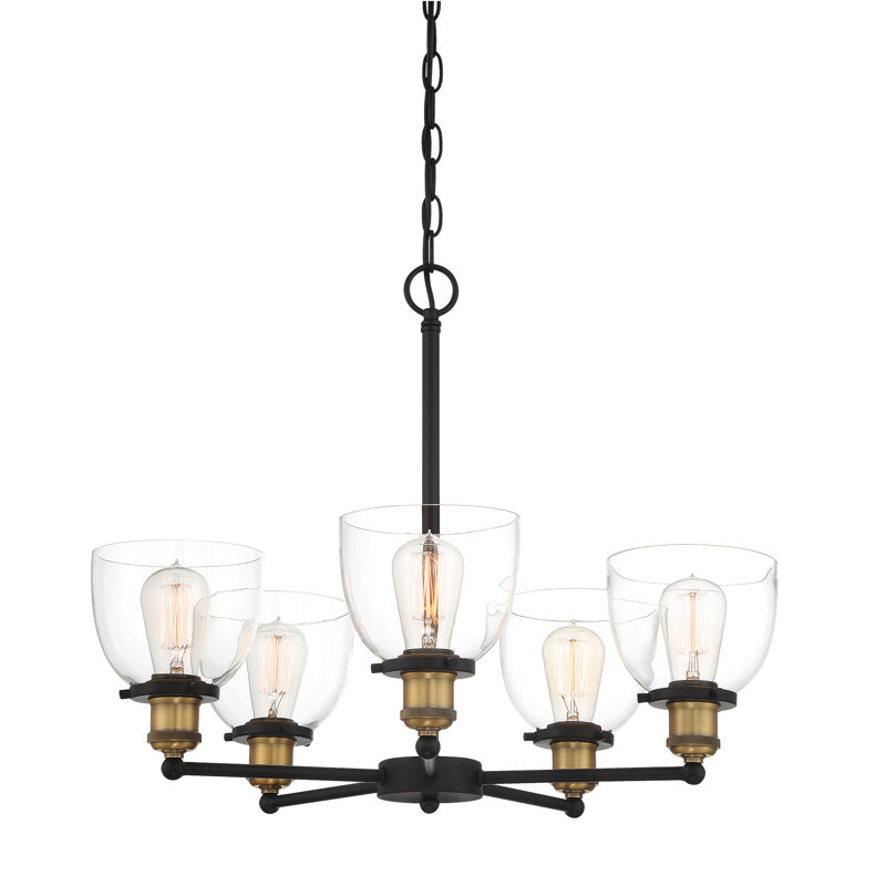 Lustre classique/traditionnel ombré 5 lumières Thirza