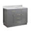 Meuble-lavabo 48 po gris