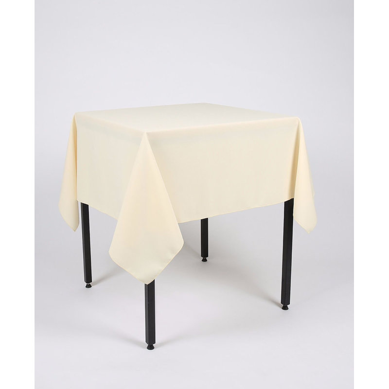 Blondine Tablecloth, 91cm W x 91cm L, Vanilla