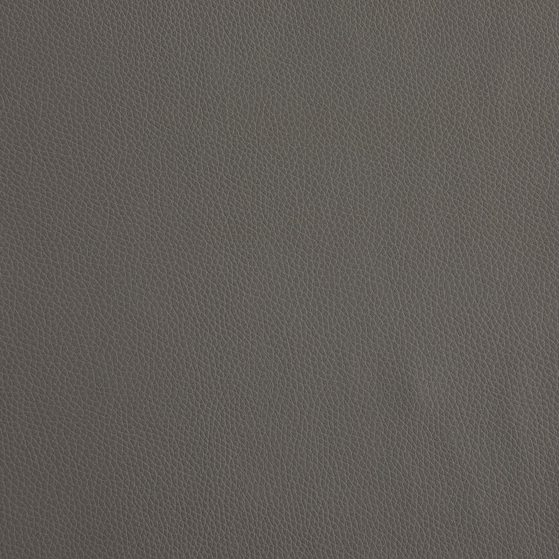 Canapé d'angle extra large en cuir véritable avec pattes en bois massif gris brillant