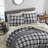 Microsude St Nautica Microsuede/Sherpa Reversible Grey Comforter Set-88500331