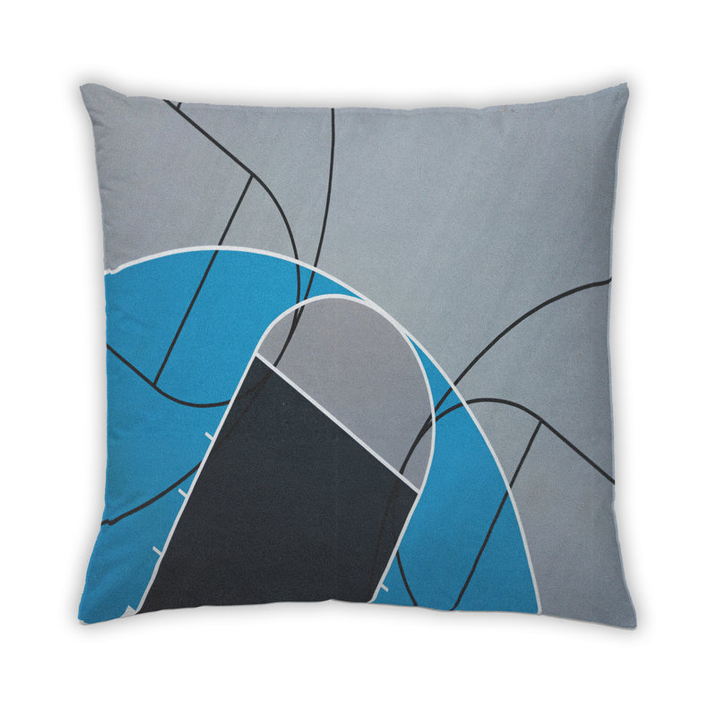 Coussin Sports Basketball 16, Microsuède