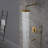High Pressure Shower System with Pressure Balance Valve & Tub Spout-60135017