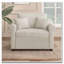 Fauteuil convertible Chenille 3 en 1 avec dossier réglable-493488547