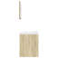 22-2 Glass Bathroom Storage Furniture Set-106216395