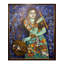 Krishna dans chaque pore de moi | Acrylique sur toile | Par Nikunja Bihari Das | Avec cadre
