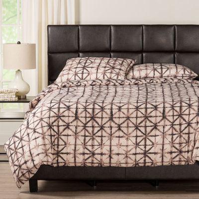 Reflection Polyester Windowpane Duvet Cover