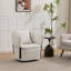Fauteuil d'appoint pivotant avec rangement Mid-Century-2137322084