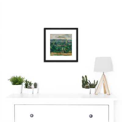 Paul Cezanne Landscape from Jas De Bouffan by Paul Cezanne - 1 Piece Single Picture Frame Painting