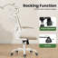 Chaise de bureau ergonomique avec appui-tête réglable, soutien lombaire et accoudoirs rabattables pour la maison ou le bureau.-1049340855-1049340854