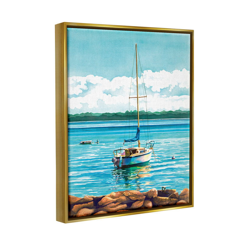 Conception d'art sur toile encadrée flottante par Breakwater Bay, H 21 po x l 17 po x P 1,7 po