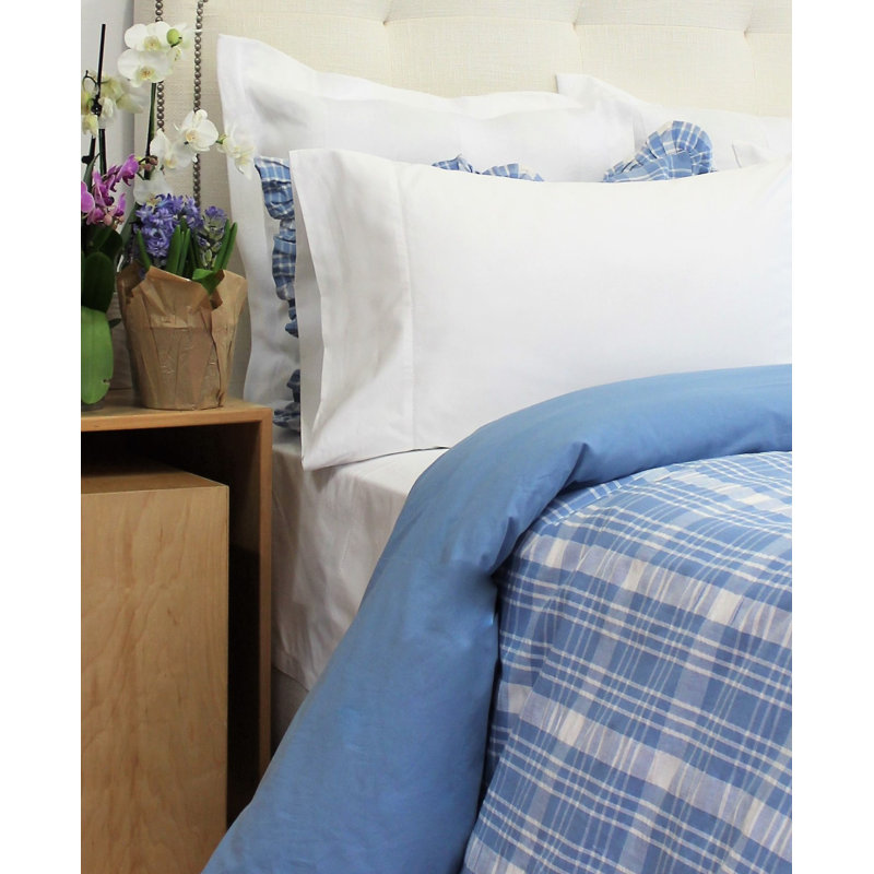 Ensemble de housse de couette SEERSUCKER, Housse de couette très grand et 2 taies