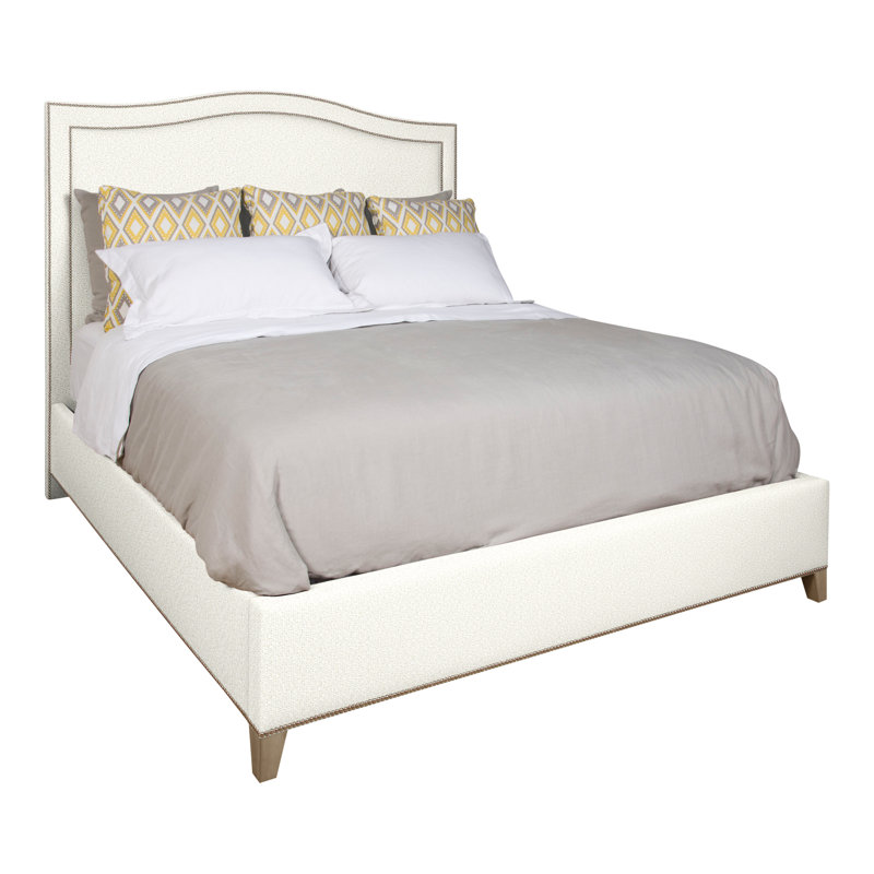 Caroline/Casey Upholstered Bed, Kenworth Pearl, Hampton, Yes