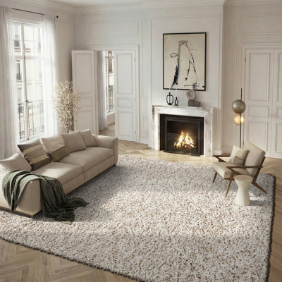 Plumlee Handmade Beige/Ivory Area Rug