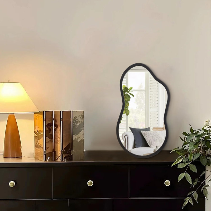 Irregular Mirror, Black