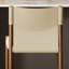 Chaise d'appoint à dossier solide crème et blanc noisette (ensemble de 2)-1507134058-1507134061