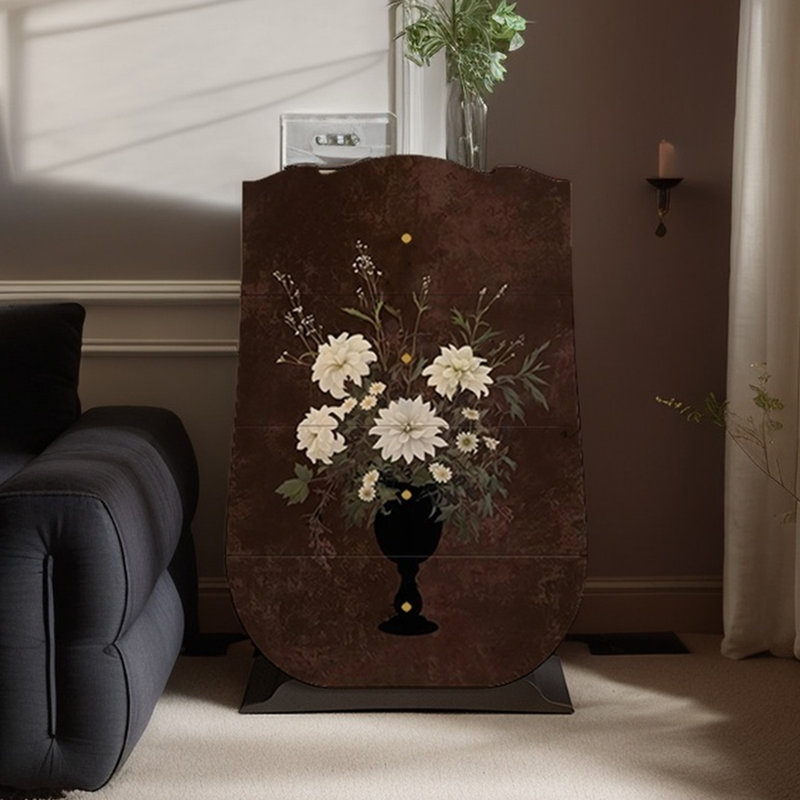 Commode d'appoint moderne à quatre tiroirs multifonctionnelle