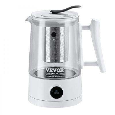 Hydrogen Water Pitcher Generator, 1.5 L / 52.8 oz Large Capacity Hydrogen Generator Water Kettle, SPE and PEM Technology, Hydrogen Rich Water Ionizer Machine for Brewing Coffee or Tea