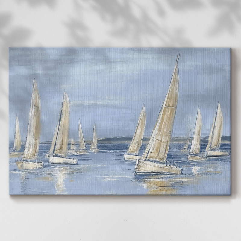 Nautical Series-II - Cavas enveloppés de galerie, 32 x 48