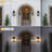 17.6''H Outdoor Wall Lighting Fixtures Sconce,Front Porch Exterior Light-2056661991