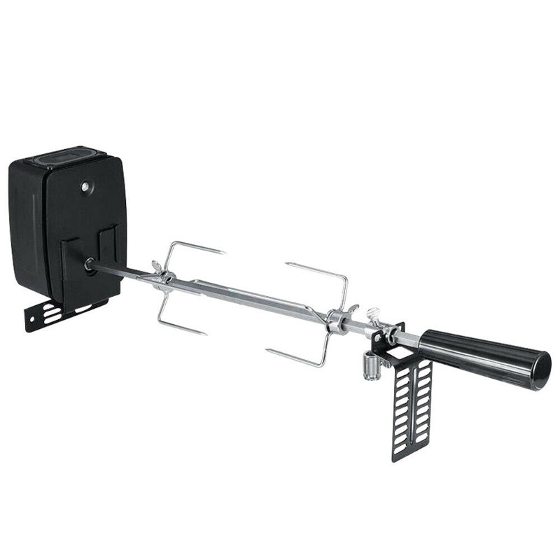 Electric Barbecue Rack For Gas Grills or Charcoal Grills, 360° Rotatable Electric Grill Rack