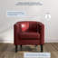 Fauteuil demi-tonneau de 26,77 po Munson-336023565