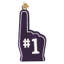 Ornement suspendu en mousse NFL-1451267186