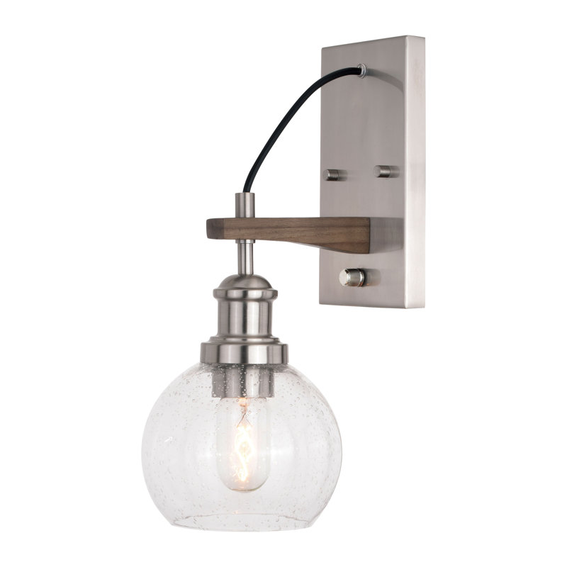 Alva Steel Armed Sconce