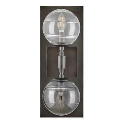 Oberon Steel Armed Sconce