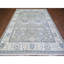 Tapis gris en laine noué à la main 7 pi 10 po x 9 pi 9 po Heris 6B3AC68FAFED4F7EB05657E5F6C8F98C