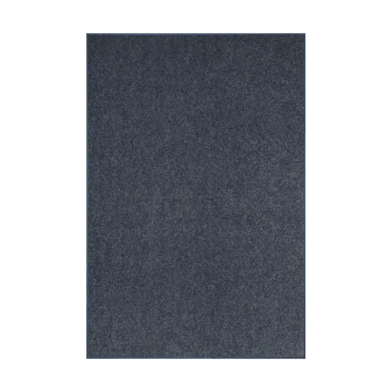Modern Plush Pet and Kids Friendly Solid Color Area Rugs, Stain & Fade Resistance, Bedroom, Playroom and Kidsroom, Event, Wedding, Perfect for Living Room, Dining Room, Petrol Blue Menzel Rug