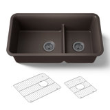 Cairn Smart Divide 33-1/2" Undermount Kitchen Sink