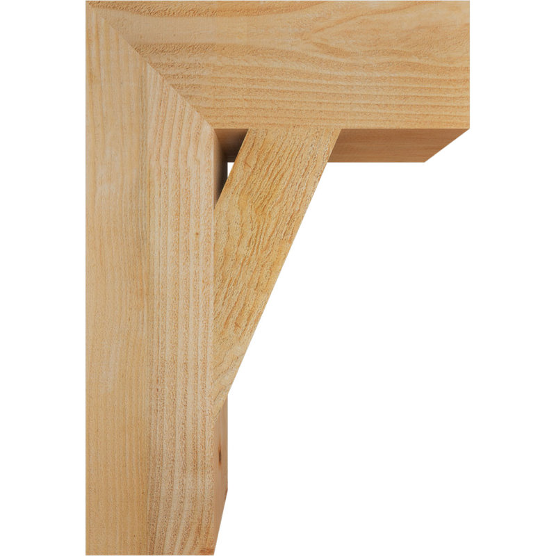 Support de bloc traditionnel, Douglas (sciage brut), H 26 po x l 6 po x P 18 po